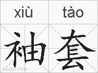 袖套的拼音