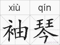 袖琴的拼音