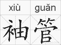 袖管的拼音