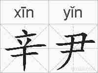 辛尹的拼音