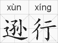 逊行的拼音