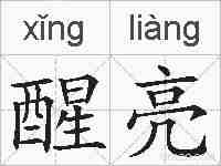 醒亮的拼音