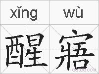 醒寤的拼音