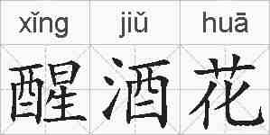 醒酒花的拼音