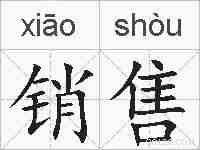 销售的拼音