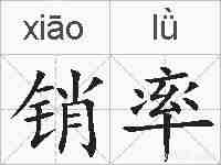 销率的拼音
