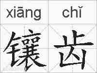 镶齿的拼音
