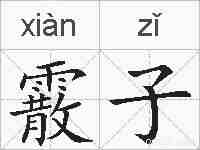 霰子的拼音