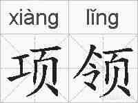 项领的拼音