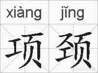 项颈的拼音