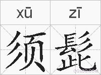 须髭的拼音