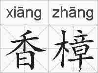 香樟的拼音