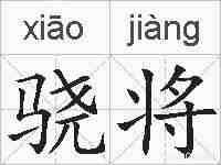 骁将的拼音