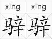 骍骍的拼音