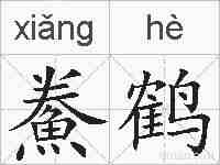 鮝鹤的拼音