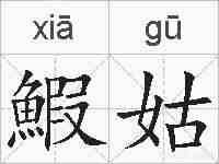 鰕姑的拼音