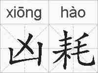 凶耗的拼音