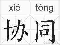 协同的拼音