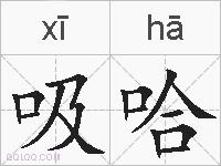 吸哈的拼音