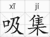 吸集的拼音