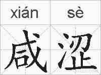 咸涩的拼音