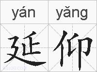 延仰的拼音