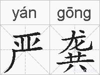 严龚的拼音