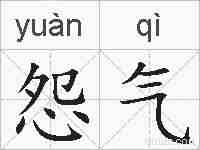 怨气的拼音