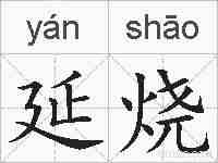 延烧的拼音