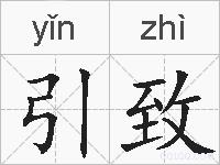 引致的拼音