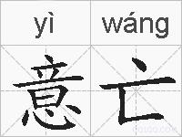意亡的拼音