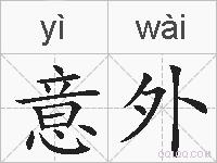 意外的拼音