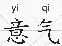 意气的拼音