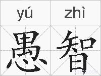 愚智的拼音