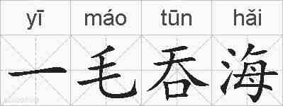 一毛吞海的拼音