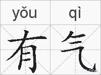 有气的拼音