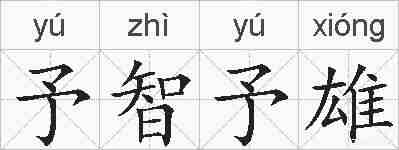 予智予雄的拼音