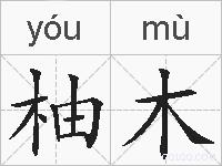 柚木的拼音