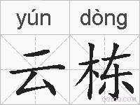 云栋的拼音