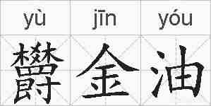 欝金油的拼音
