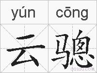 云骢的拼音