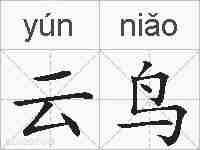 云鸟的拼音