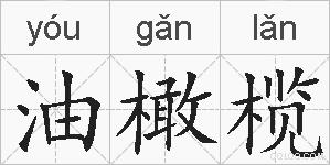 油橄榄的拼音