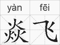 焱飞的拼音