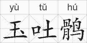 玉吐鹘的拼音