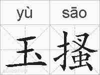 玉搔的拼音