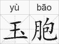 玉胞的拼音