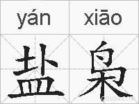 盐枭的拼音