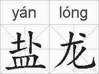盐龙的拼音
