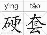 硬套的拼音